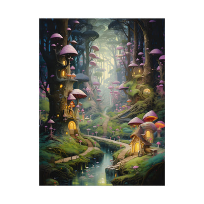 Enchanted Forest Adventure: Vibrant Artwork of Six Brothers - Poster