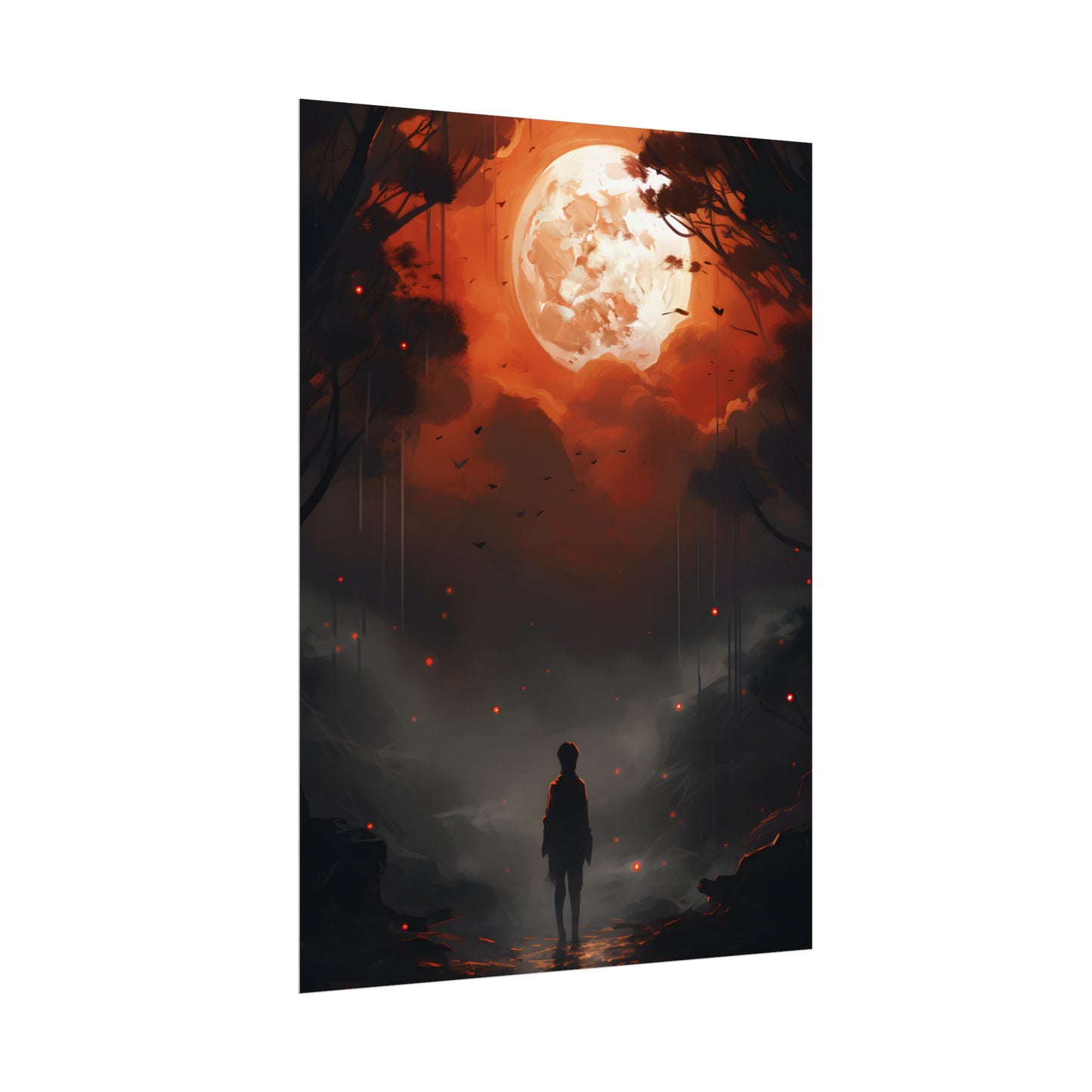 Serene Outdoors: A Peaceful Moment - Poster