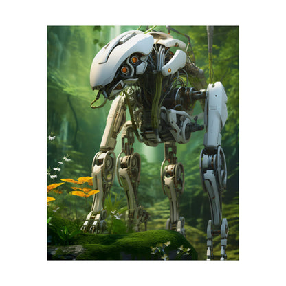 Robotic Wildlife Sanctuary: AI-Operated Oasis - Poster