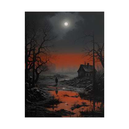 Daytime City Portrait: Outdoors Artwork - Poster