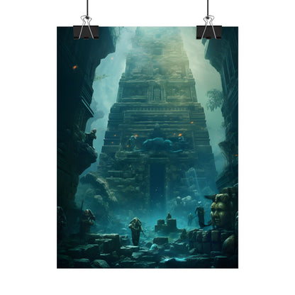Lost Underwater City: Mystery Beneath the Waves - Poster