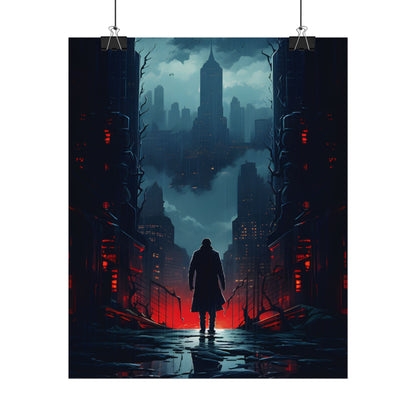 Urban Fantasy Detective: Mystery Artwork - Poster