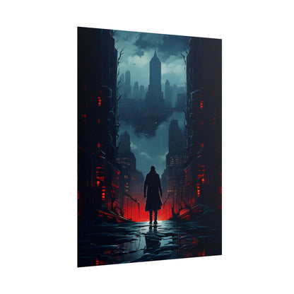 Urban Fantasy Detective: Mystery Artwork - Poster