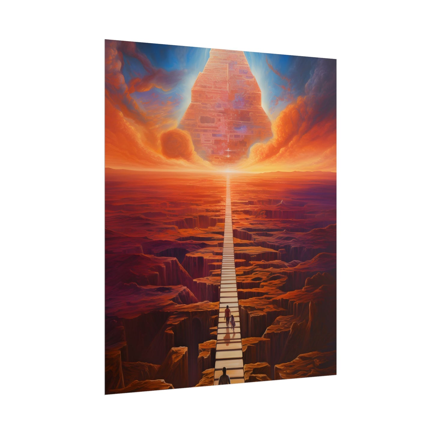 Space-Time Explorer: Cosmic Journey in Motion - Poster