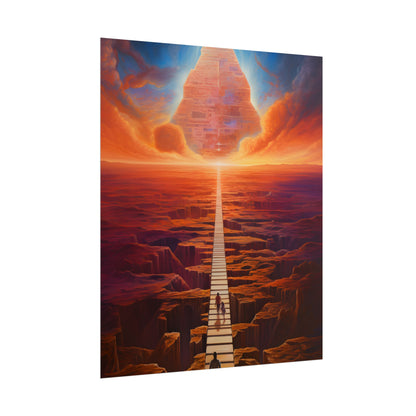 Space-Time Explorer: Cosmic Journey in Motion - Poster