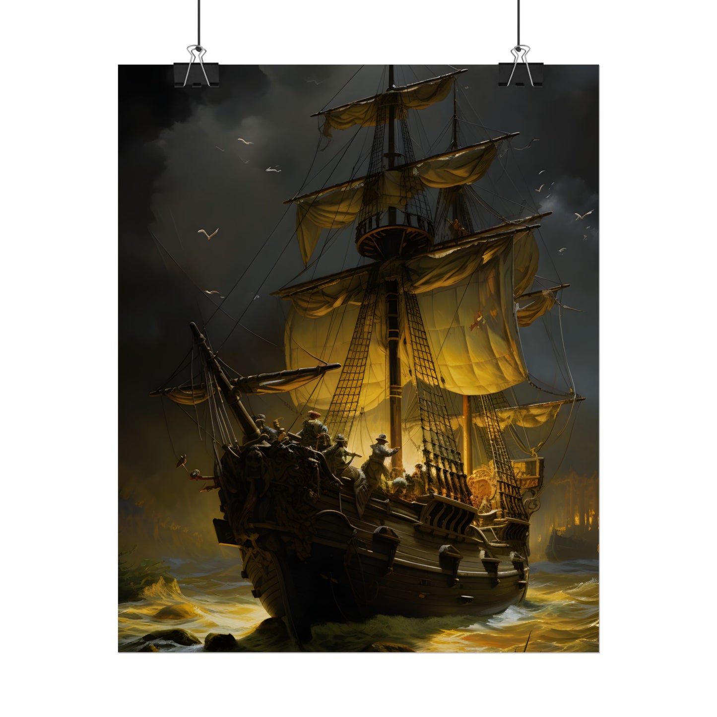 Time-Traveling Pirates: Swashbucklers on a Mission - Artwork - Poster
