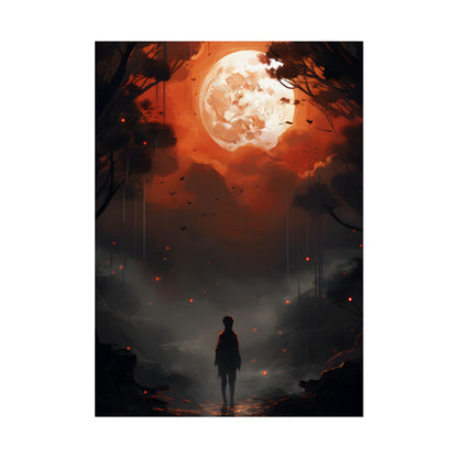 Serene Outdoors: A Peaceful Moment - Poster