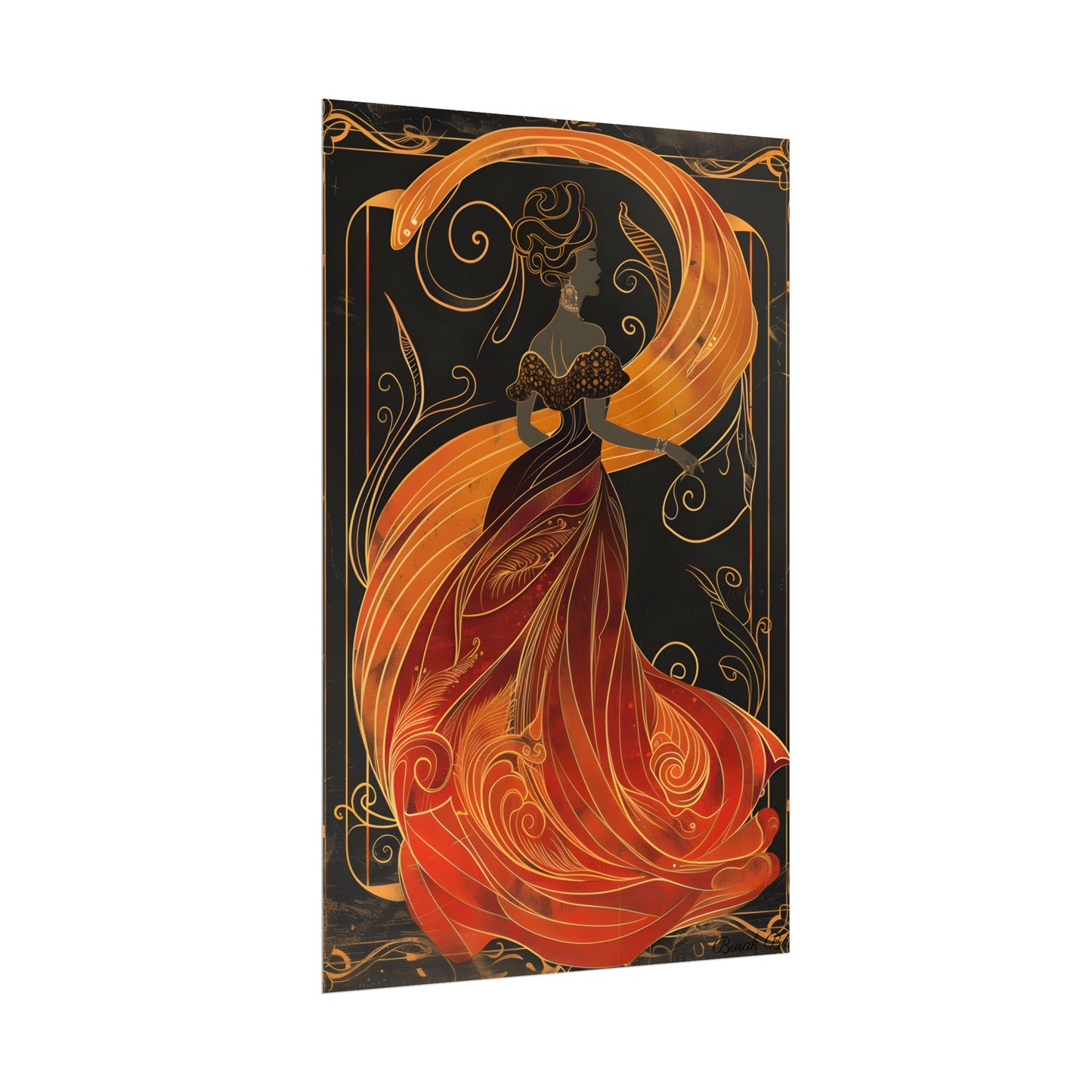 Vintage Art Nouveau Elegant Poster: Batch 1 2024 - Poster
