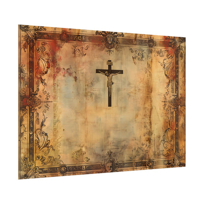 Vintage Biblical Art Print: A Historical Scene - Poster