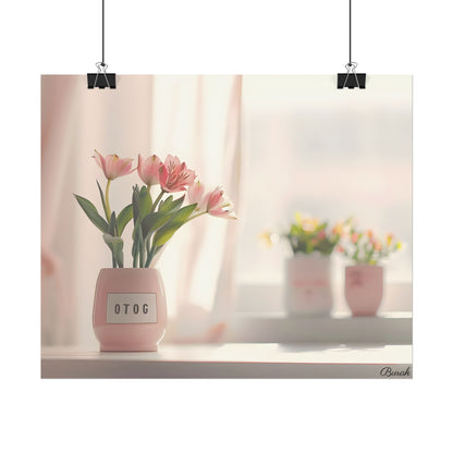 Serene Outdoor Landscape: Soft-Spoken Reminder - Poster