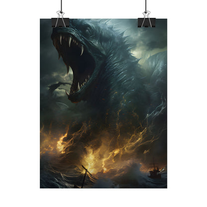 Ancient Sea Monsters: Mythical Creatures of Legend - Poster