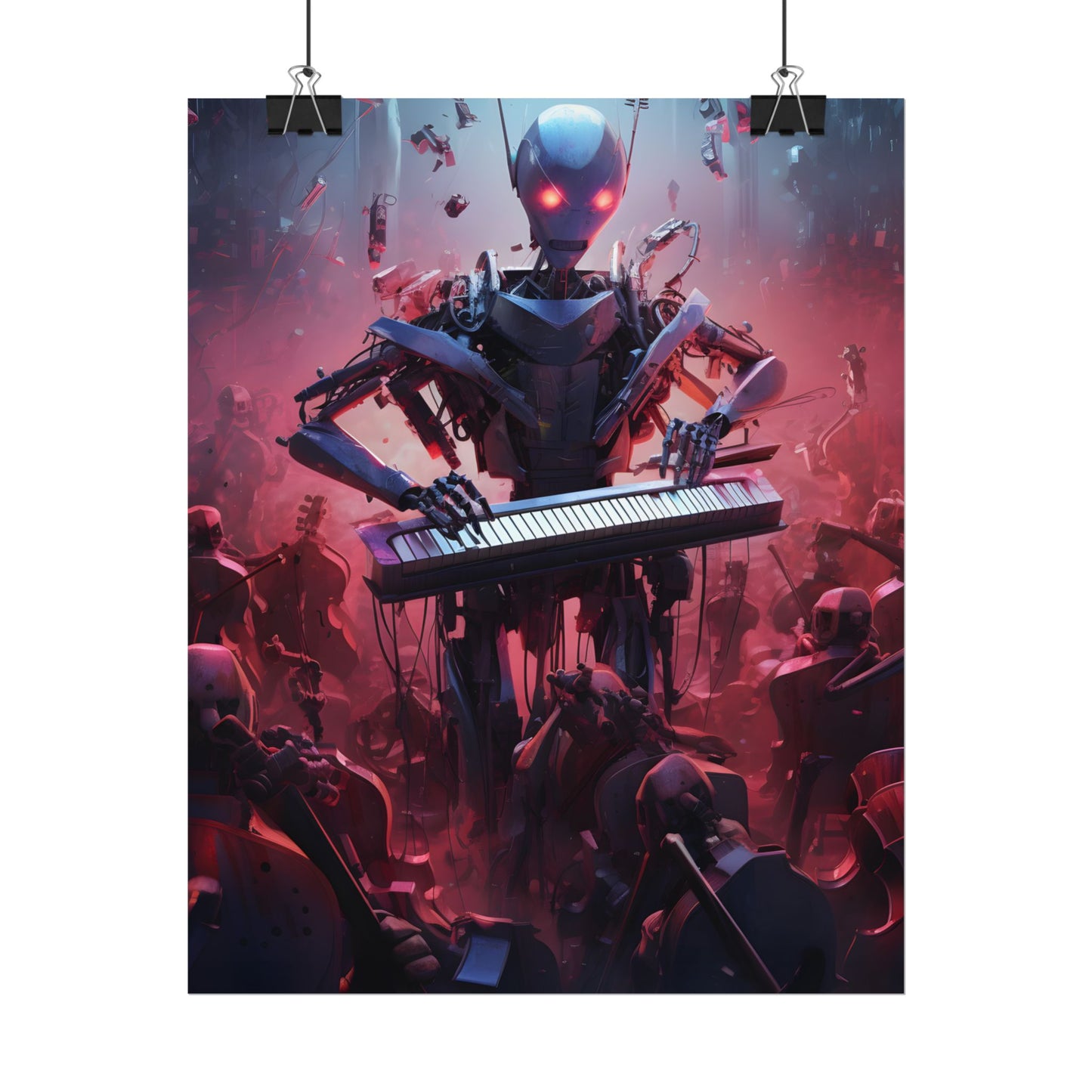 Robot Orchestra: Musical Robots in Action - Poster