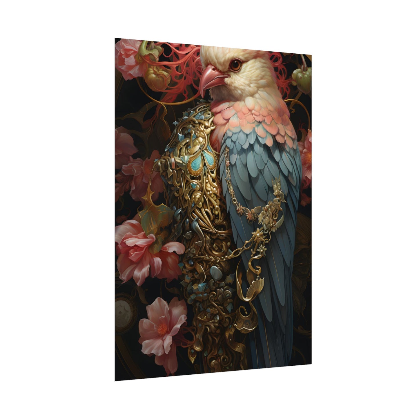 Fantasy Outdoor Guardian: Enchanted Costume Artwork - Poster