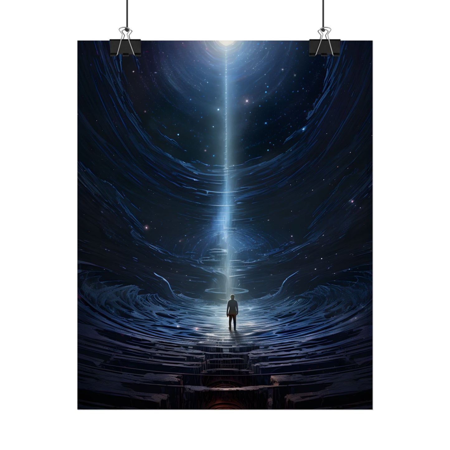 Intrepid Space Explorer: A Journey Through Stars and Galaxies - Poster