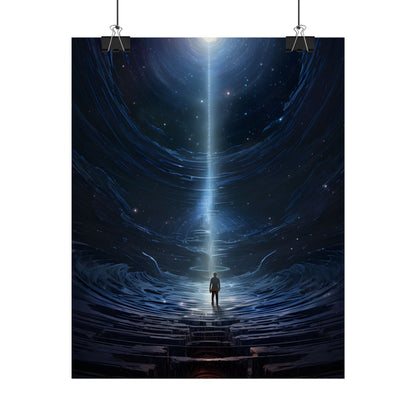 Intrepid Space Explorer: A Journey Through Stars and Galaxies - Poster