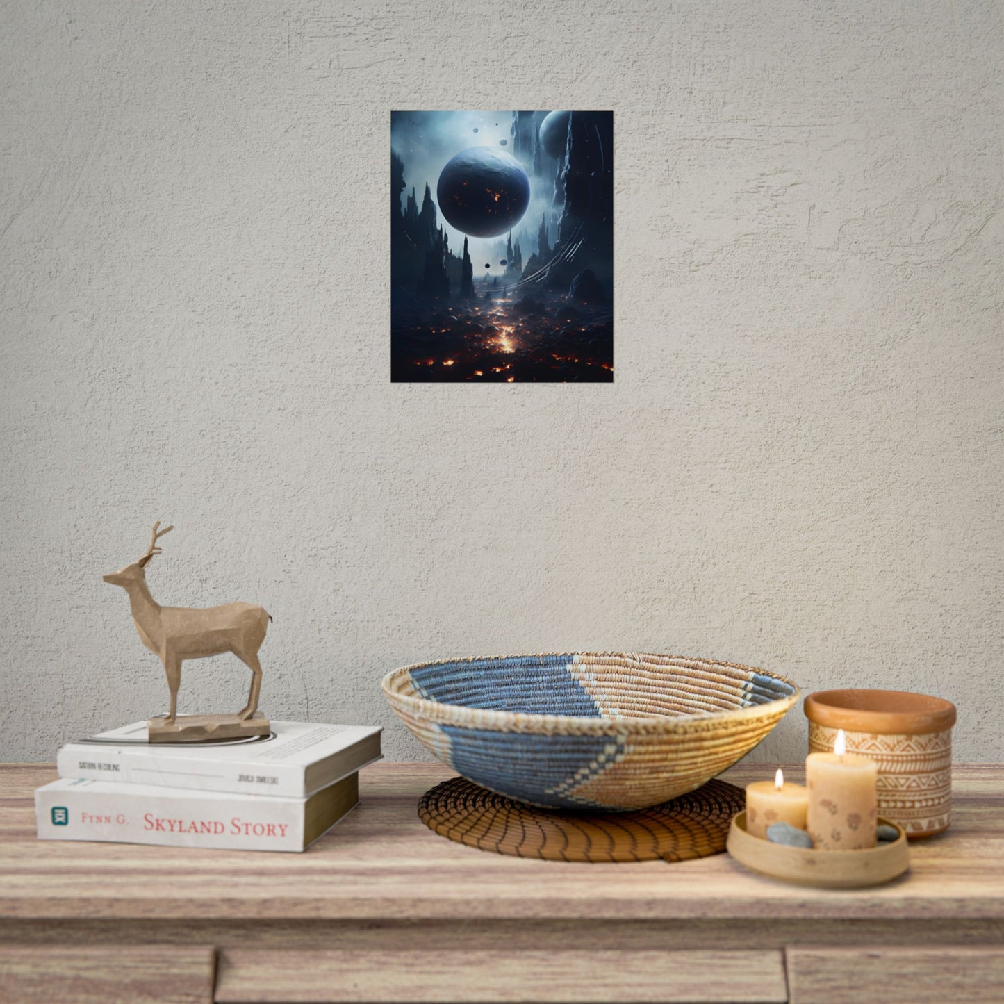 Stellar Encounter: Black Hole Cosmic Mystery - Poster