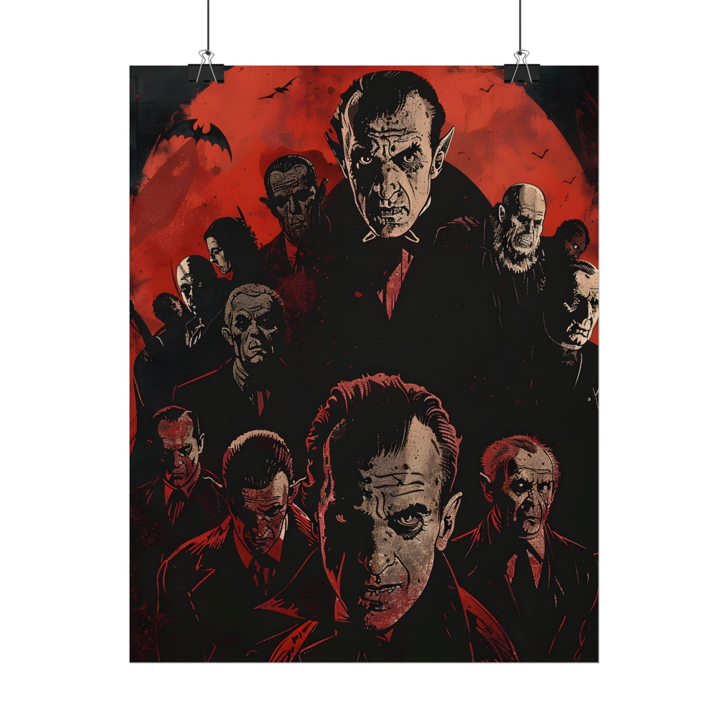 Mischievous Vampires: A Charismatic Leader's Nightly Revelry - Poster