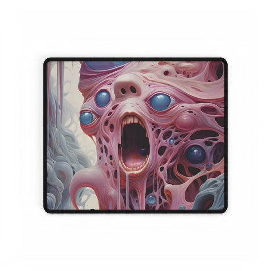 Fabric of Reality: Vibrant Portals and Rifts Artwork - Desk Mat