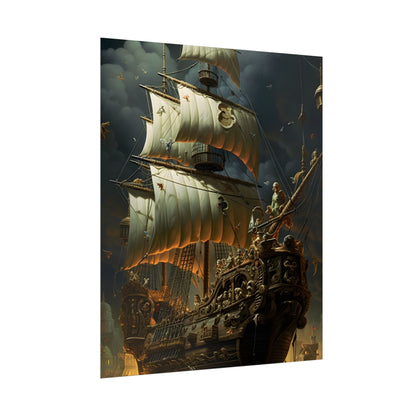Swashbuckling Time-Traveling Pirate Crew: Artwork - Poster