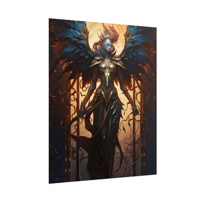 The Dark Guardian: Mysterious Protector of the Rocky Surface - Poster