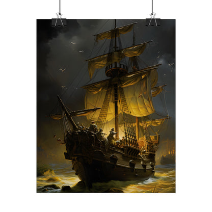 Time-Traveling Pirates: Swashbucklers on a Mission - Artwork - Poster