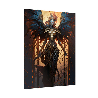 The Dark Guardian: Mysterious Protector of the Rocky Surface - Poster