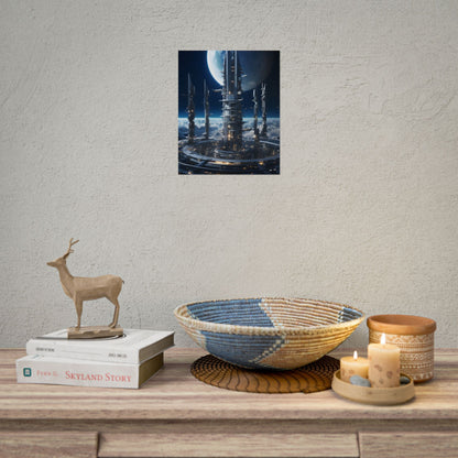 Aetherial Space Station: Isolated Horizon - Poster