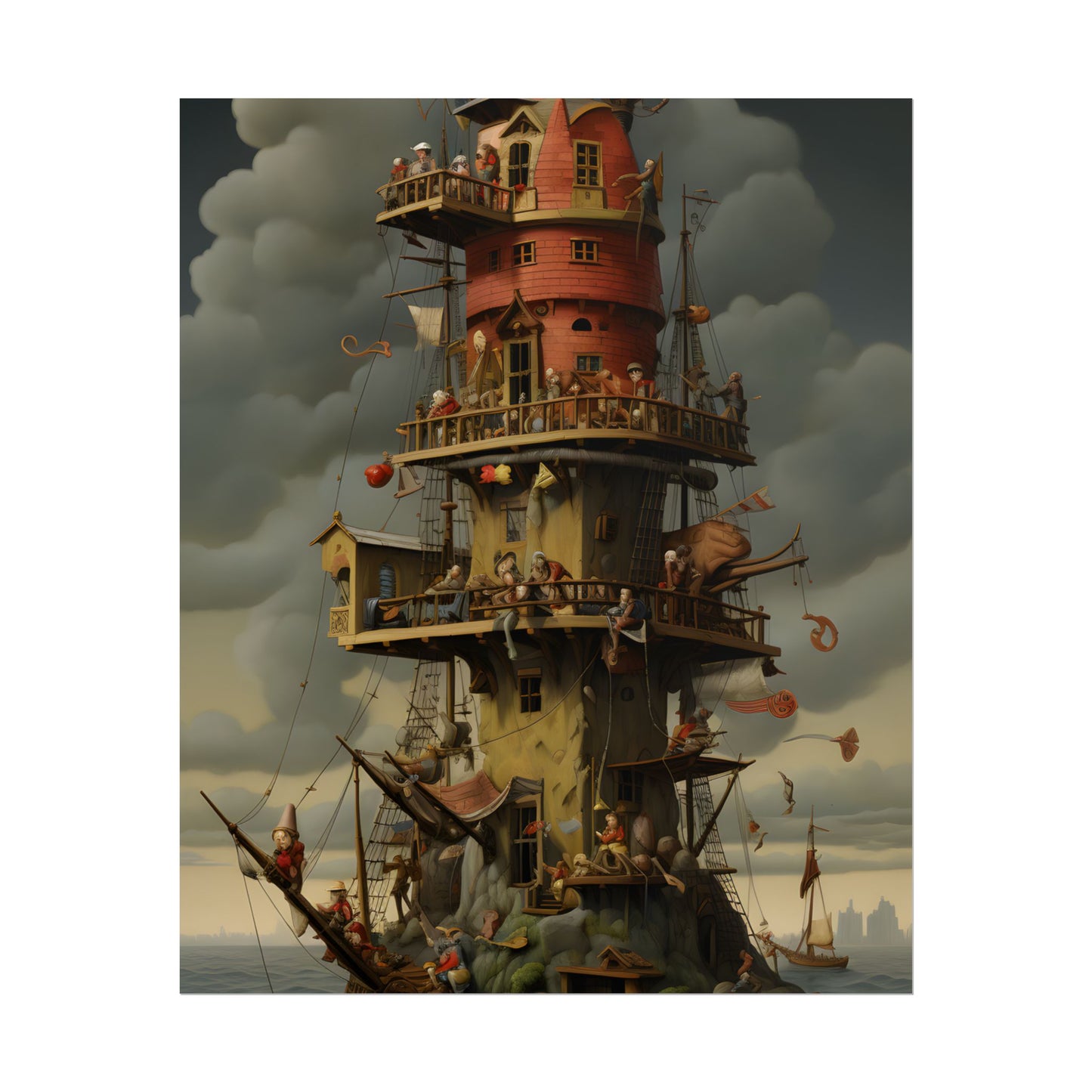 Swashbuckling Time Travelers: A Crew of Pirate Adventurers - Poster