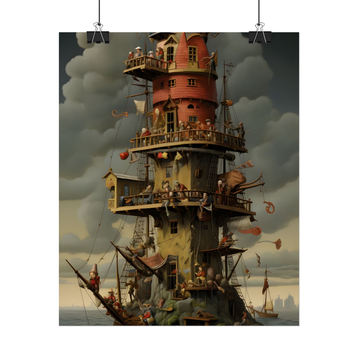 Swashbuckling Time Travelers: A Crew of Pirate Adventurers - Poster