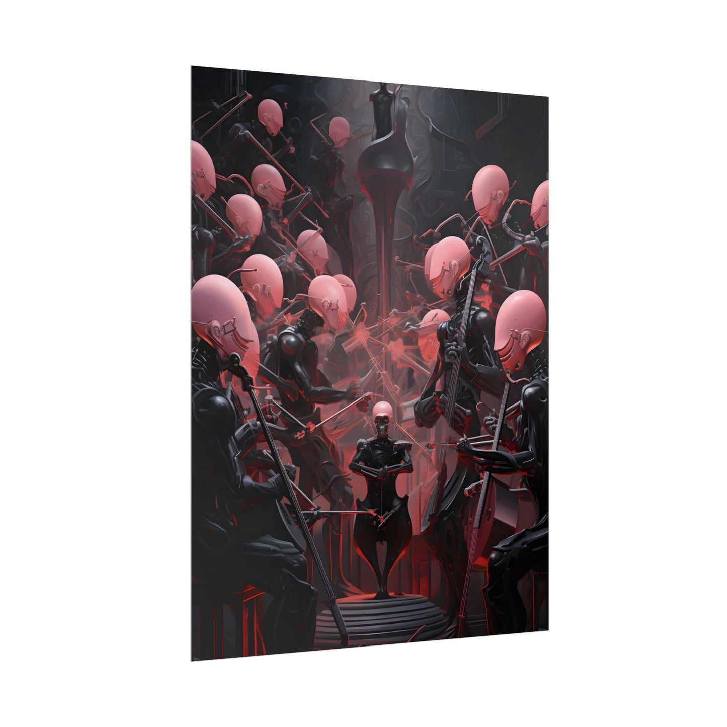 Robot Symphony: A Sentient Orchestra of Robots in Harmony - Poster
