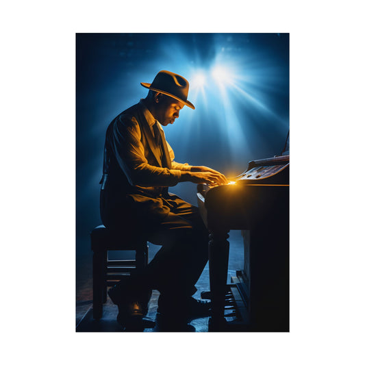 Mysterious Piano Melody: A Haunting Musical Moment - Poster