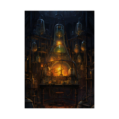 Mysterious Lab: Scientific Secrets in Darkness - Poster