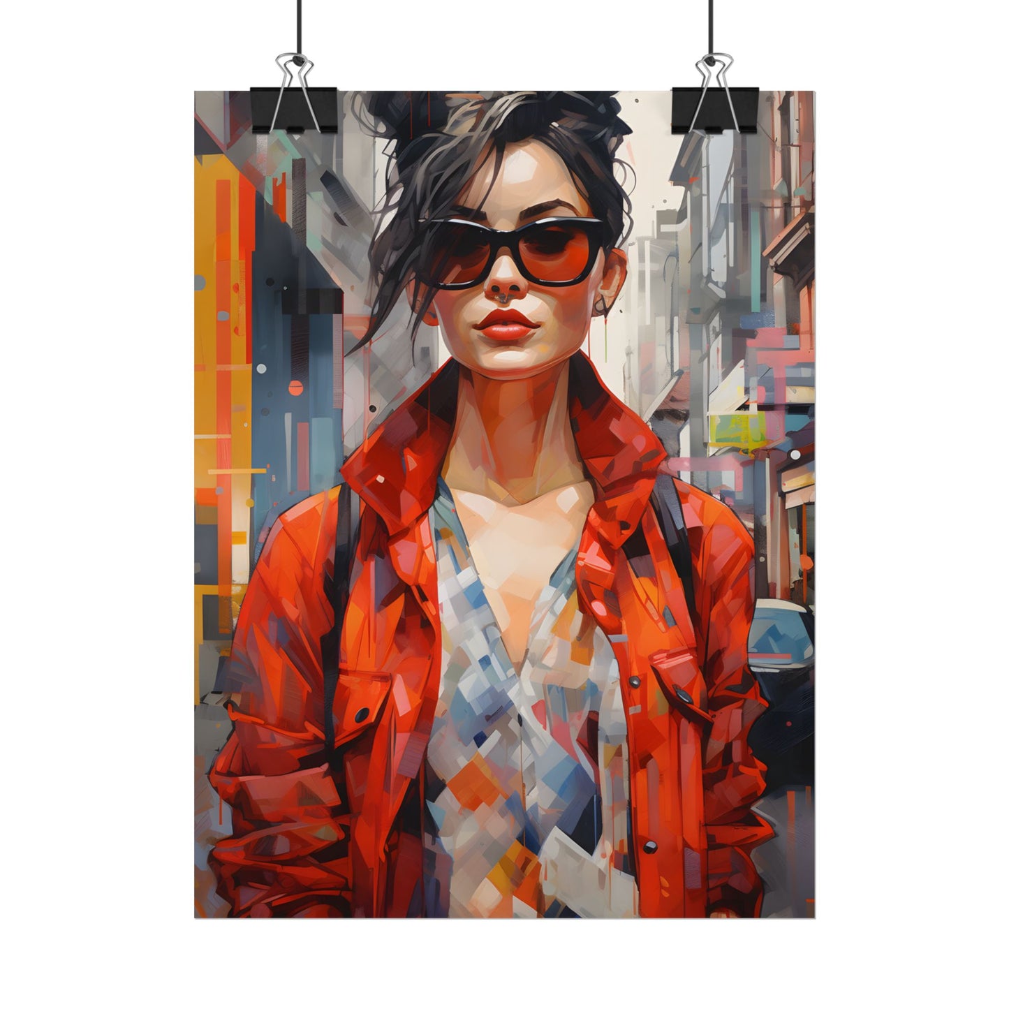 Urban City Style: Fashionista in the City - Poster