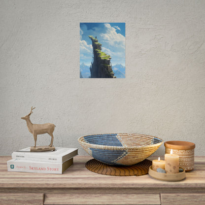 Beautiful Outdoor Moment: A Serene Person in Nature - Poster