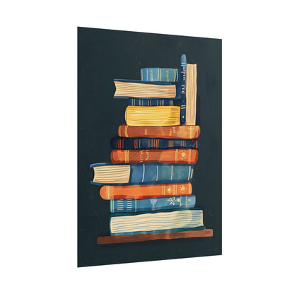 Custom Book Art: Literary Illustration - Poster
