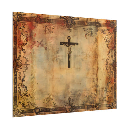 Vintage Biblical Art Print: A Historical Scene - Poster