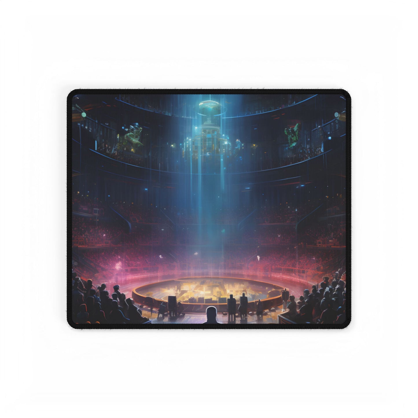 Robot Orchestra: Music Meets Technology Art - Desk Mat