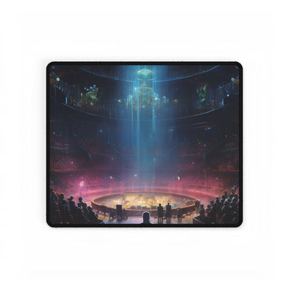Robot Orchestra: Music Meets Technology Art - Desk Mat