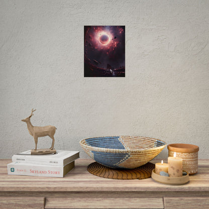 Cosmic Black Hole: Massive Planet in Stellar Orbit - Poster