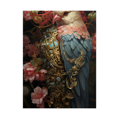 Fantasy Outdoor Guardian: Enchanted Costume Artwork - Poster