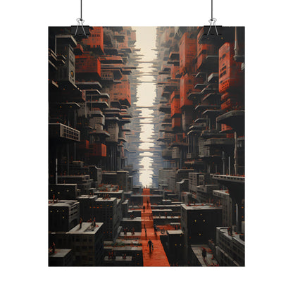 Hope in Desolation: A Dystopian Utopia - Poster