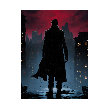 Urban Fantasy Detective: Book Cover Art - Poster