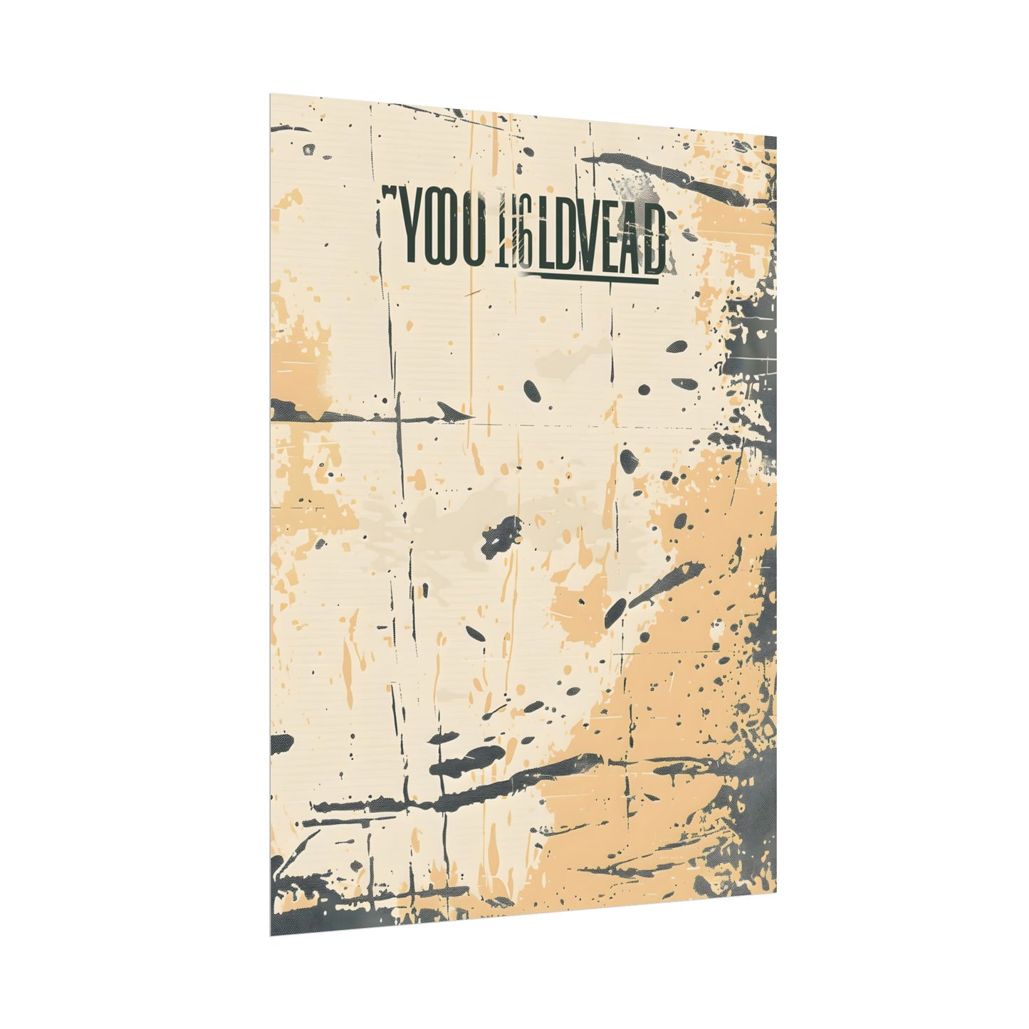 Vintage Distressed Batch 1: A Nostalgic Poster Artwork - Poster