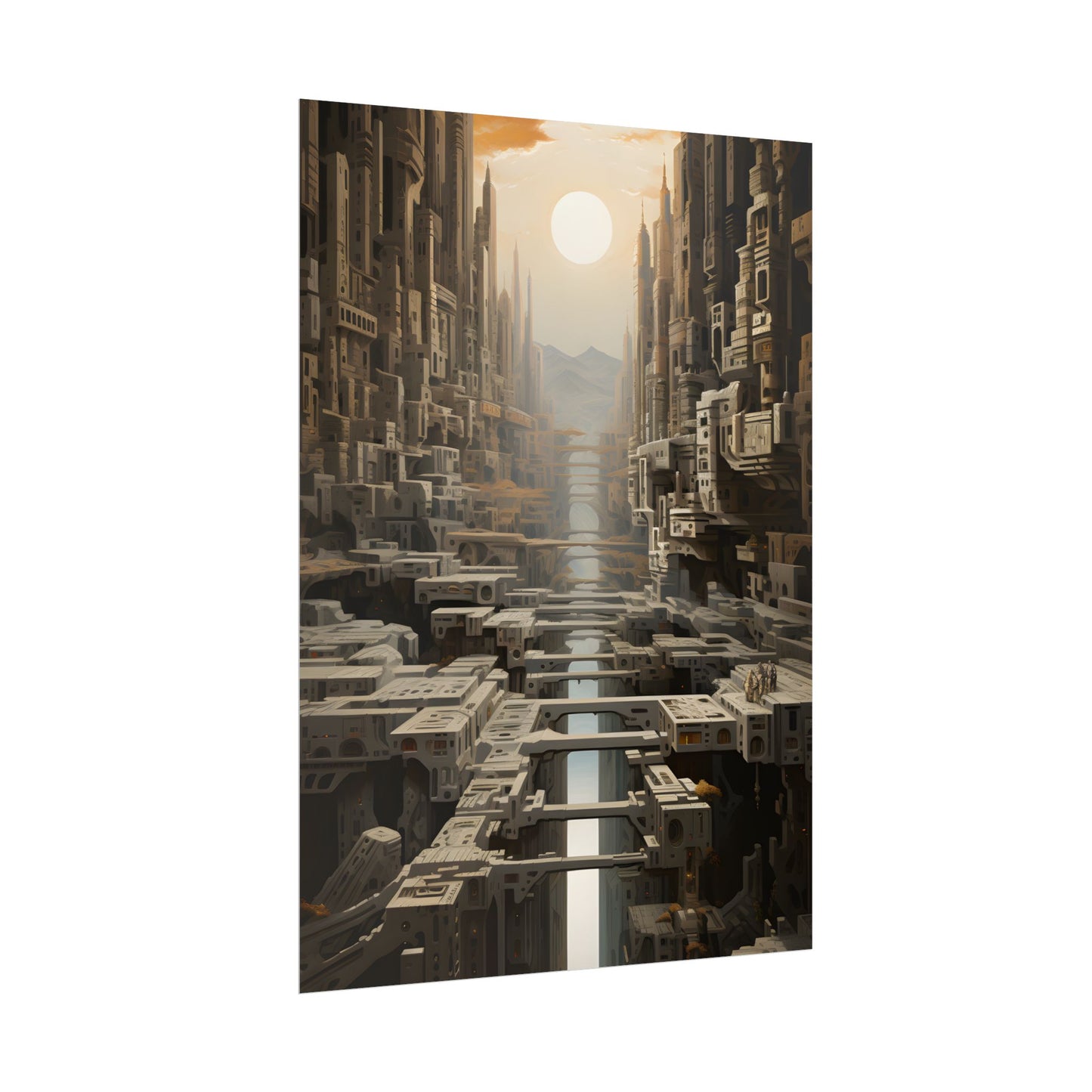 Perfect yet Oppressive: Dystopian Harmony - Poster