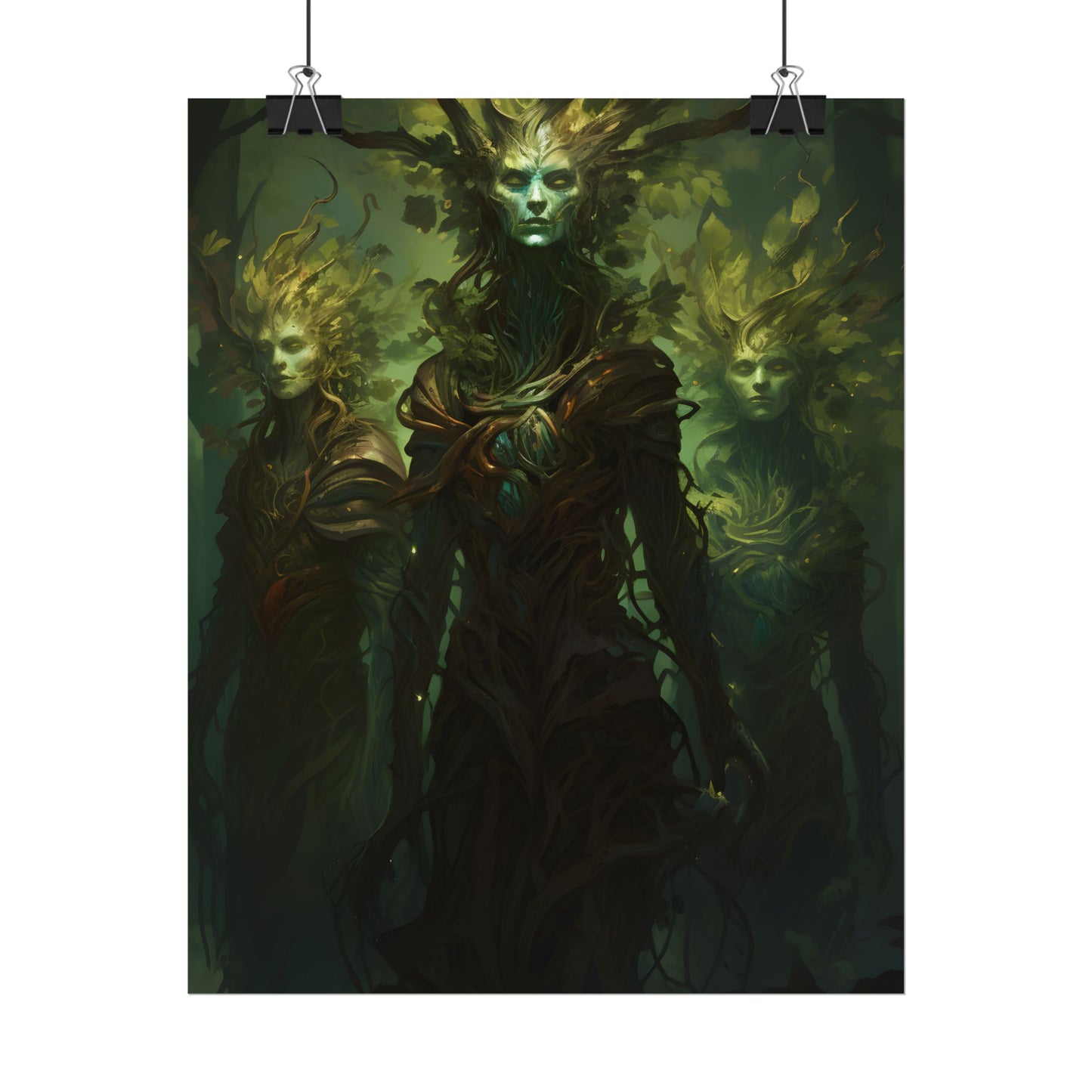 Mystical Forest Guardians: Ancient Tree Spirits Awaken - Poster