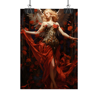 Enigmatic Guardian: A Figure of Mysterious Presence - Poster