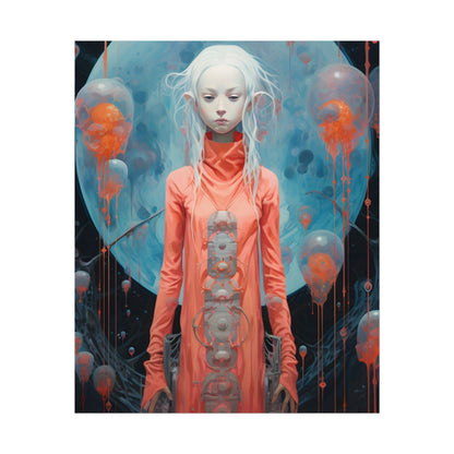 Celestial Dreams: Vibrant Stars and Planets Art - Poster