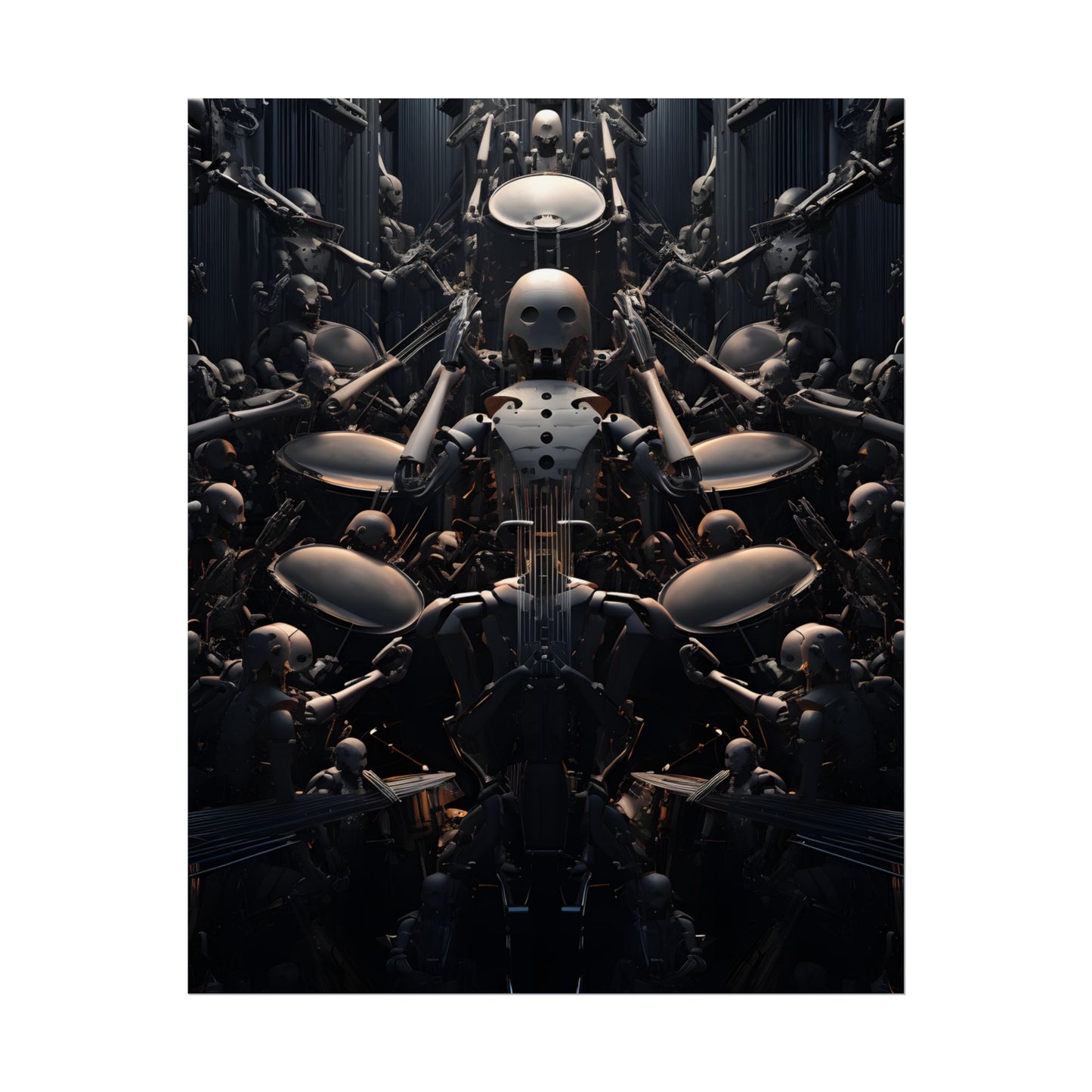 Harmony from the Aditorium: Robot Orchestra in Perfect Rhythm - Poster