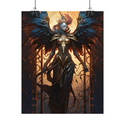 The Dark Guardian: Mysterious Protector of the Rocky Surface - Poster