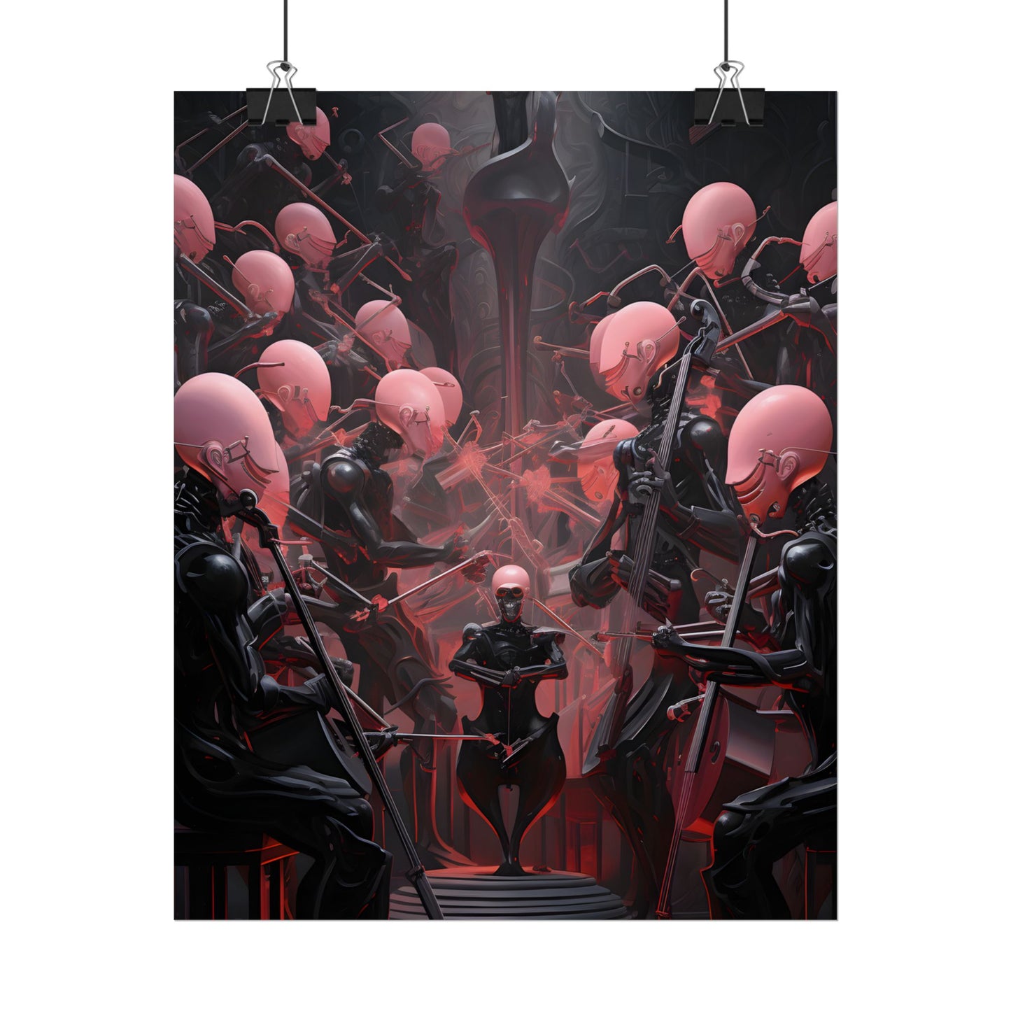 Robot Symphony: A Sentient Orchestra of Robots in Harmony - Poster